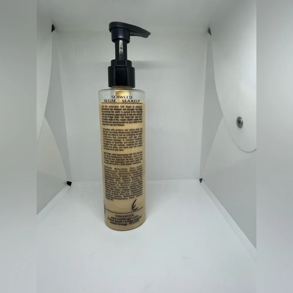 YONI KREGER Deep Moisturizing Conditioner W/Seaweed Algae silk Hair 8.5 Oz~250mL - Picture 4 of 5